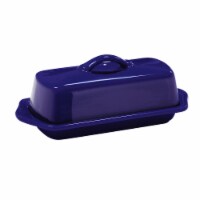Chantal Ceramic Butter Dish - Cobalt Blue Perspective: Main