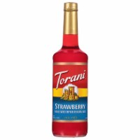 Torani® Strawberry Syrup Perspective: Main