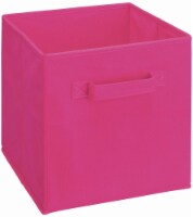 ClosetMaid Cubeicals Fabric Storage Bin - Fuchsia Perspective: Main