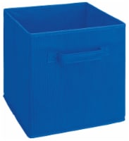 ClosetMaid Cubeicals Multi-Purpose Fabric Storage Bin - Royal Blue Perspective: Main
