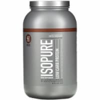Isopure, Low Carb 100% Whey Protein Isolate, 25g Protein Powder, Dutch Chocolate, 3 lb Perspective: Main
