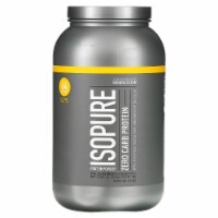 Isopure, Zero Carb 100% Whey Protein Isolate, 25g Protein Powder, Banana Cream, 3 lb Perspective: Main