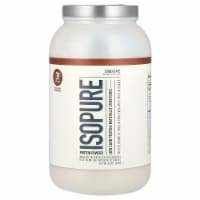 Isopure Low Carb 100% Whey Protein Isolate, 25g Protein Powder, Dark Chocolate, 3 lb Perspective: Main