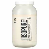 Isopure Zero Carb Protein Powder Unflavored - 3 lb (1.36 kg) Perspective: Main
