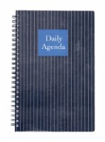 Mead® Wire Bound Black Daily Agenda Perspective: Main
