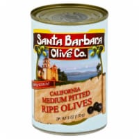 Santa Barbara Olive Co California Medium Pited Ripe Olives