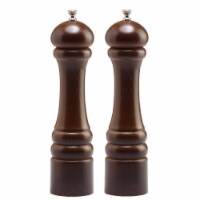 Chef Specialties 10102 10 Inch - 26cm ImperialWalnut Pepper Mill Salt Mill Set