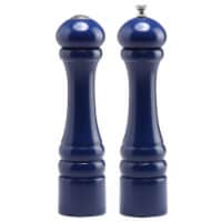 Chef Specialties - 10700 - Autumn Hues - 10 Inch - Pepper Mill and Salt Shaker Set - Cobalt B