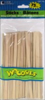 Loew Cornell Woodsies Skinny Sticks - 75 Count - Natural Perspective: Main