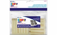 Loew-Cornell Simply Art Wooden Craft Cubes - Natural Perspective: Main