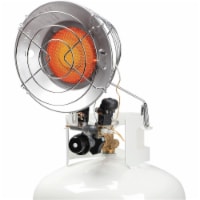 Mr. Heater 15K BTU Single Tank Top Portable Propane Radiant Heater, Silver Perspective: Main