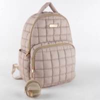 Jessica Simpson Quilted Backpack Perspective: Main