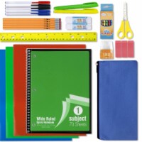 Trailmaker 2355524 School Supply Kit, Assorted Color - 30 Piece - Case of 12