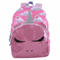 A.D. Sutton Unicorn Glitter Backpack - Princess Pink Perspective: Main