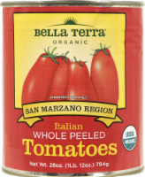 Bella Terra Organic Italian Whole Peeled Tomatoes