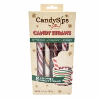 Gilliam Assorted Holiday Candy Straws
