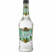 Hiram Walker White Mint Creme de Menthe Liqueur Perspective: Main