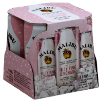 Malibu Fizzy Pink Lemonade Sparkling Pre-Mixed Drink Perspective: Main