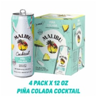 Malibu Pina Colada Cocktail