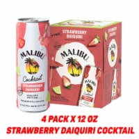 Malibu Strawberry Daiquiri Ready To Drink Cocktail Can Perspective: Main