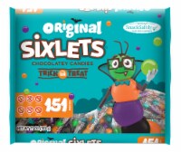 Sixlets 6-Ball Tube Halloween Candy Mix Perspective: Main