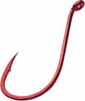Gamakatsu® Size 1/0 Octopus Fishing Hooks - Red Perspective: Main