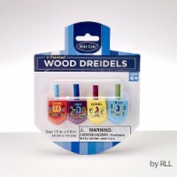 Rite Lite® Painted Wood Dreidels Perspective: Main