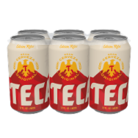 Tecate Original Mexican Lager Beer, 6 Pack, 12 fl oz Cans Perspective: Main