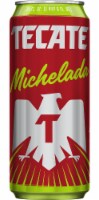 Tecate Michelada Diablo Beer Perspective: Main