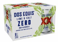 Dos Equis Lime & Salt Zero, 6 Pack, 12 fl oz Cans Perspective: Main