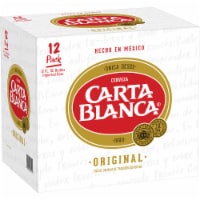 Carta Blanca Mexican Lager Beer, 12 Pack, 12 fl oz Bottles Perspective: Main