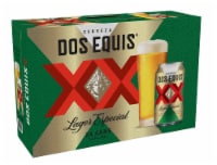 Dos Equis Mexican Lager Beer Cans Perspective: Main