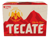 Tecate Cerveza Original Mexican Lager Imported Beer Perspective: Main