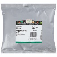 Frontier Herb Peppercorns Organic Whole Black Tellicherry Grade