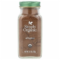 Simply Organic Allspice - 2.57 oz (73 g) Perspective: Main
