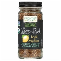 Frontier Co-op Organic Lemon Peel - 1.7 oz (47 g) Perspective: Main