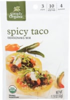 Simply Organic® Spicy Taco Seasoning Perspective: Main