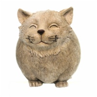 Home & Garden Cat Garden Statue Pudgy Pals Polyresin Summer Decor Outdoor 75263