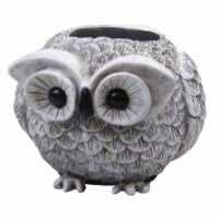 Home & Garden Mini Owl Pudgy Planter Polyresin Garden Porch 12511.