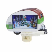 Christmas Trailer Nightlight Christmas Plastic Outdoors Family Camping 160233