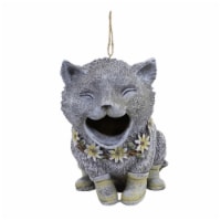 Home & Garden Cat With Rainboots Birdhouse Yard Decor Nest Flowers 18376
