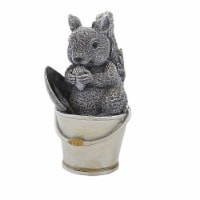 Home & Garden Squirrel In Bucket Pudgy Pal Polyresin Acorn Trowel 19012.