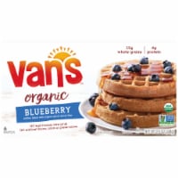 Van's Organic Blueberry Waffles 6 Count 