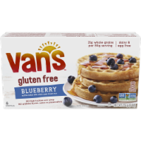 Van's Gluten Free Blueberry Waffles - 6 ct