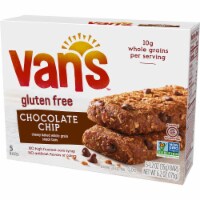 Van's Gluten Free Chocolate Chip Chewy Snack Bars Perspective: Main