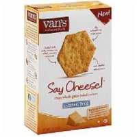 Van's Gluten Free Say Cheese! Crackers Perspective: Main