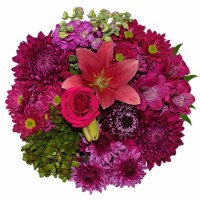 Wine Country Flowers Assorted Bouquet - Purple / Magenta / Pink Perspective: Main