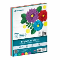 Printworks® Multi-Colored Cardstock 50 Count - Bright, 8.5 in x 11 in -  Fry's Food Stores