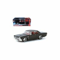 Maisto 31065bk 1965 Pontiac GTO Black Custom 1-18 Diecast