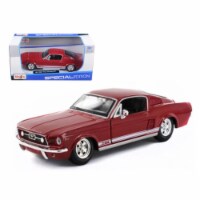 1967 Ford Mustang GT Red 1/24 Diecast Model Car by Maisto Perspective: Main